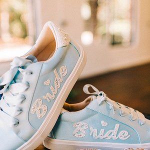 BETSEY JOHNSON X DB  jeweled bride sneakers